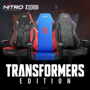 Nitro Concepts X1000 Gaming-Stuhl – Transformers Edition