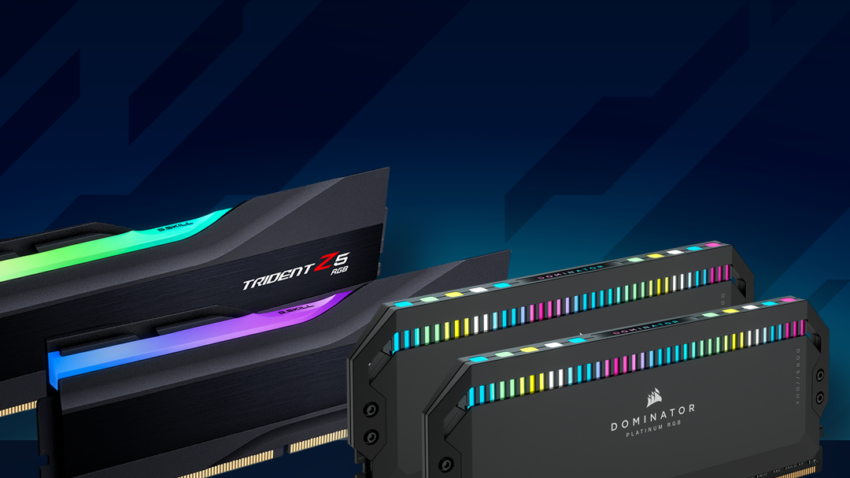 Titelbild DDR5-RAM zeigt aktuelle Arbeitsspeichermodule mit DDR5-Standard.