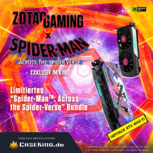 Kinoticket für Spider-Man: Across the Spider-Verse jetzt zur ZOTAC Gaming GeForce RTX 4060 Ti Twin Edge OC dazu erhalten!
