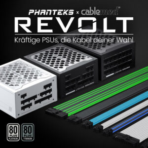 Phanteks Revolt Netzteile: Stark, effizient, perfekt für moderne Hardware
