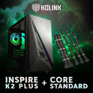 Inspire K2 Plus: Neues mATX-Gehäuse und Kabel-Sets von Kolink