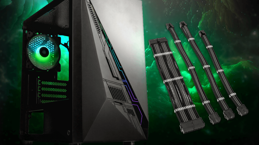 Das Kolink K2 Plus mATX-Gehäuse und Kabelsets