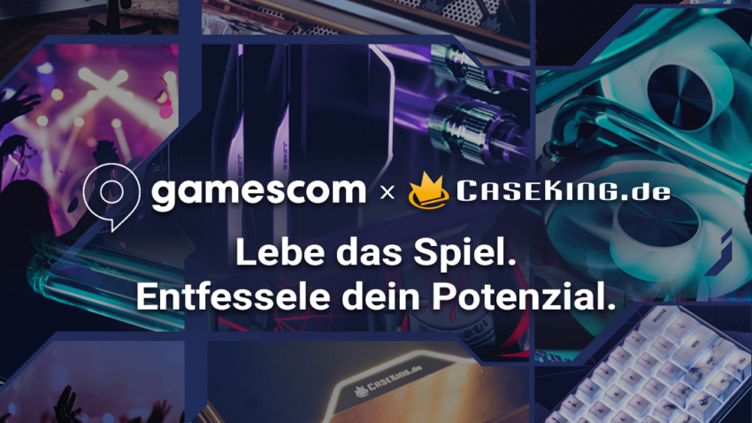 TItelbild Caseking auf der Gamescom 2023