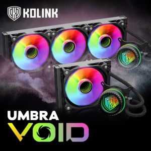 Kolink Umbra Void 360 AIO Performance ARGB CPU Komplett-Wasserkühlung