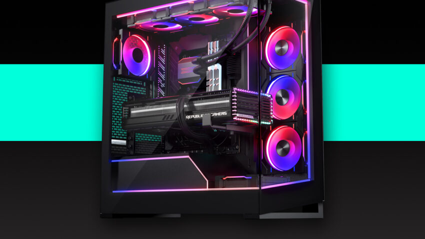 Das Bild zeigt den Phanteks NV5 Midi-Tower.