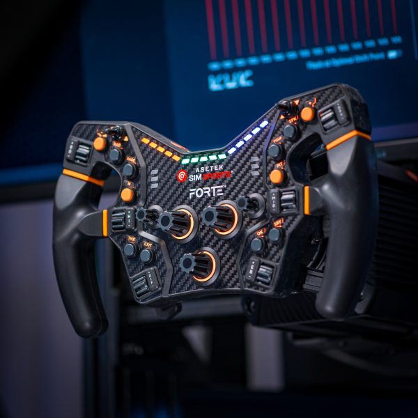 Asetek Forte Racing Lenkrad.