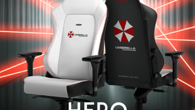 noblechairs HERO – Resident Evil Gaming Stuhl – Dein Traumsitz in der Umbrella Corp