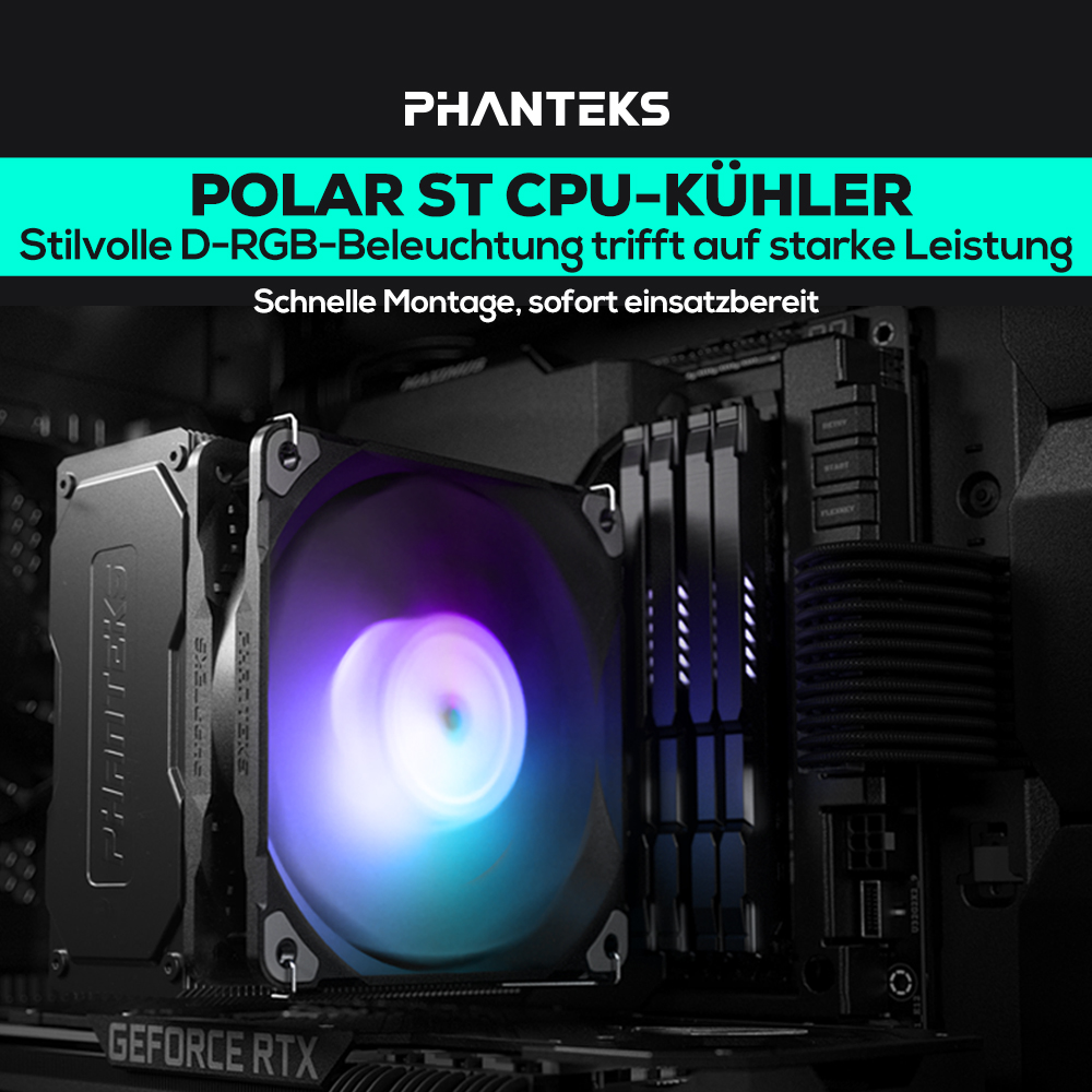 Phanteks Polar ST CPU-Kühler: leistungsstark und preiswert