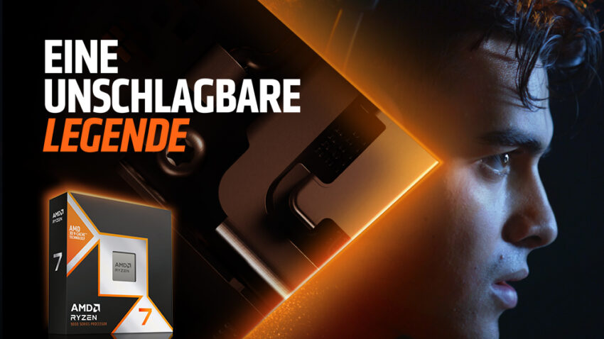Titelbild zum Release der neuen AMD CPU Ryzen 7 9800X3D