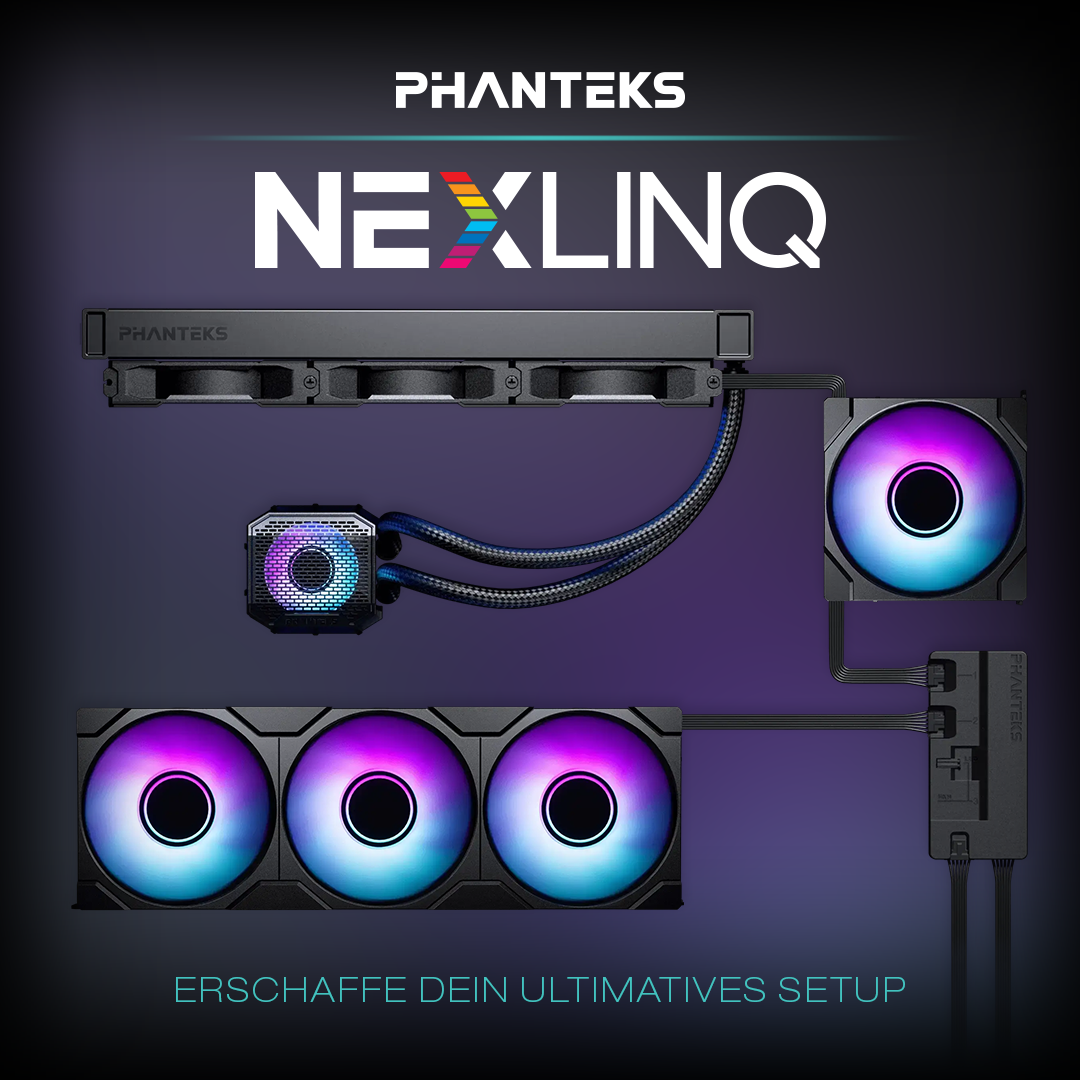 Phanteks nexlinq kosystem dein gaming pc verdient nur das beste