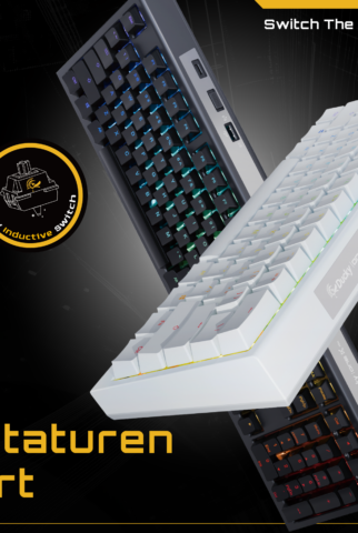 Innovativität an erster Stelle mit den neuen Ducky One X Gaming Tastaturen!