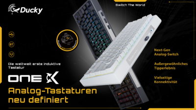 Innovativität an erster Stelle mit den neuen Ducky One X Gaming Tastaturen!