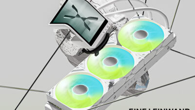 TRYX PANORAMA SE ARGB 360 – Komplettwasserkühlung mit 3D-AMOLED-Display