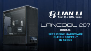 Lian Li LANCOOL 207 Digital: Smartes ATX-Gehäuse mit LC-Display