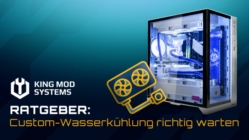 Ratgeber zum Warten und pflegen deiner Custom-Wasserkühlung für Gaming-PCs.