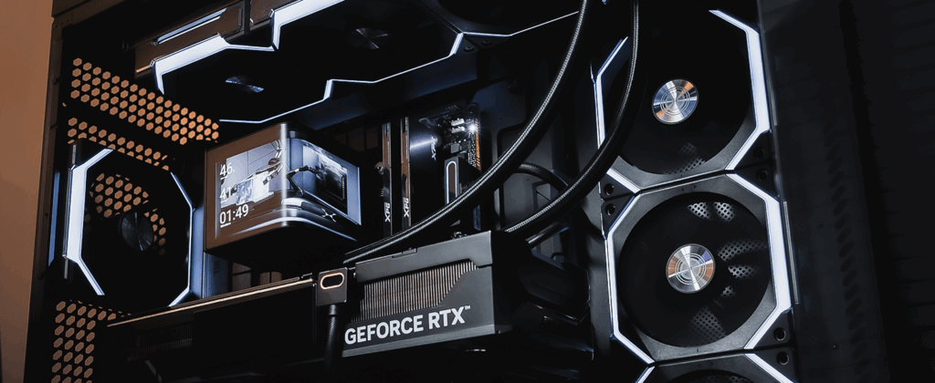 TRYX PANORAMA AiO Wasserkühlung mit Lian LI UnI Fans
