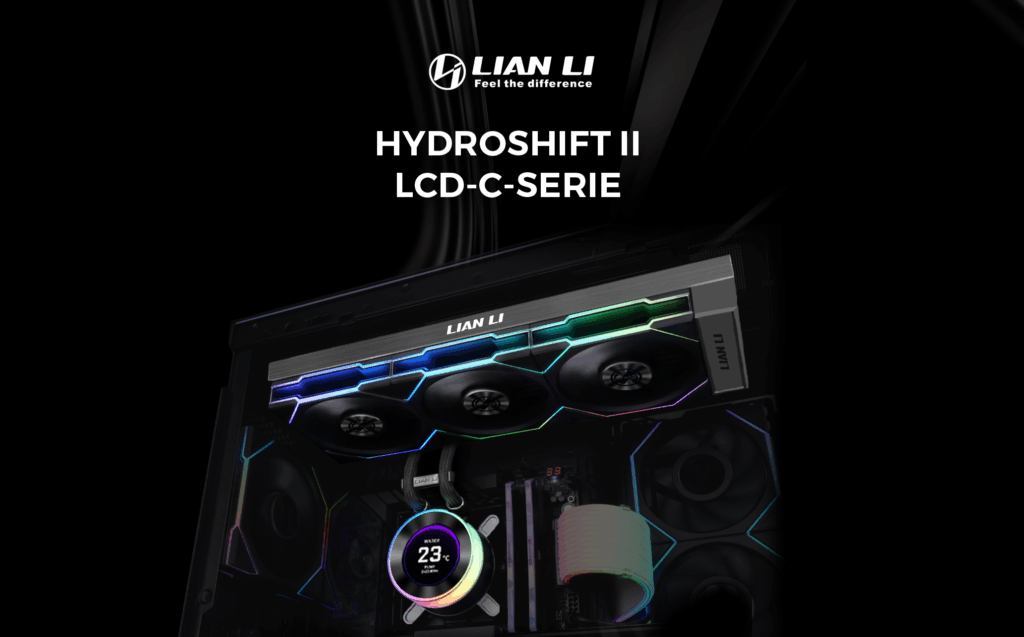 Lian Li HYDROSHIFT II LCD-C AiO-Wasserkühlung: Die smarte Lösung für effiziente Kühlung