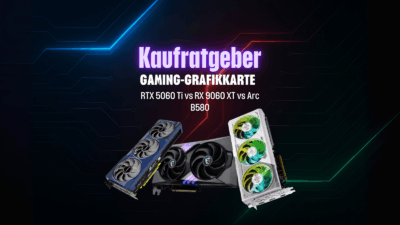 Kaufberatung Mittelklasse-Gaming-Grafikkarte 2025: RTX 5060 Ti vs. RX 9060 XT oder Arc B580?