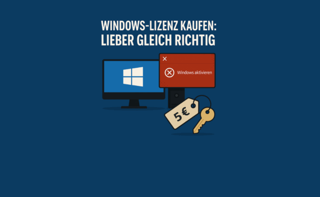 Windows-Lizenz kaufen: Warum du bei deinem Gaming-PC auf eine echte, vorinstallierte Lizenz setzen solltest