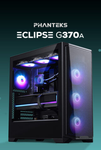 Der Phanteks Eclipse G370A: Midi-Tower für Workstations 