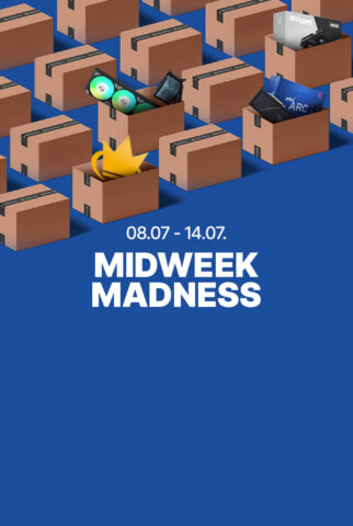 Midweek Madness bei Caseking – Gaming-Deals zur besten Shopping-Zeit!