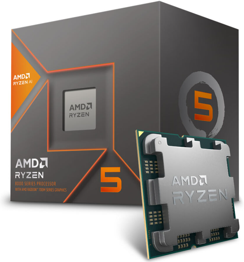 AMD Ryzen 5 8600G CPU mit integrierter Grafikeinheit