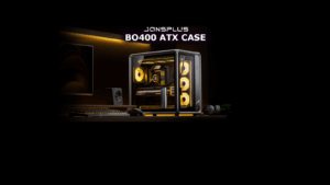 Jonsplus BO400: Midi-Tower mit dreiseitigem Panorama-Design