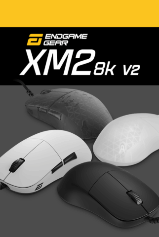 Endgame Gear XM2 4k & 8k v2: Gaming-Mäuse mit verbessertem Sensor und schneller Klicklatenz 