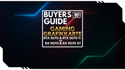 RTX 5070 (Ti) vs RX 9070 (XT): Der Kaufratgeber für Gaming-Grafikkarten im oberen Mittelklassebereich