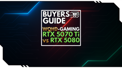 NVIDIA RTX 5070 Ti vs. RTX 5080 – 1440p Ultrawide-Gaming im Vergleich