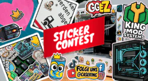 Terms & Conditions für den Caseking Stickerwettbewerb – Kleben war noch nie so episch
