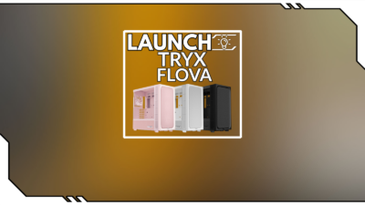 TRYX FLOVA F50 Midi-Tower – PC-Gehäuse mit starkem Airflow und leisem Betrieb