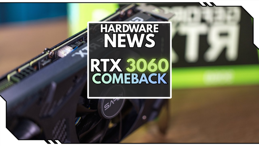 Blog Beitragsbild - RTX 3060 Comeback