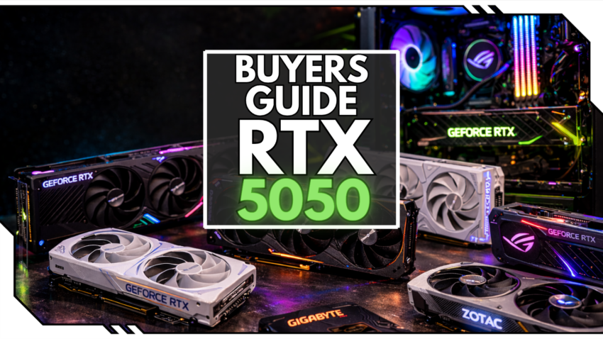 Blog Beitragsbild - Beste RTX 5050