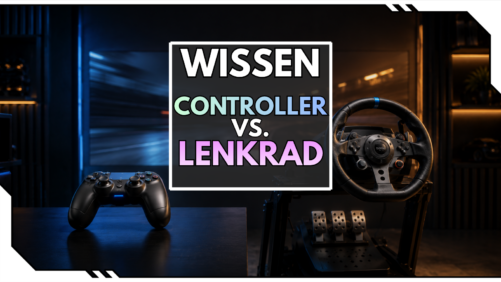 Controller vs. Lenkrad: Lohnt sich ein Wheel f&uuml;r Simracing?