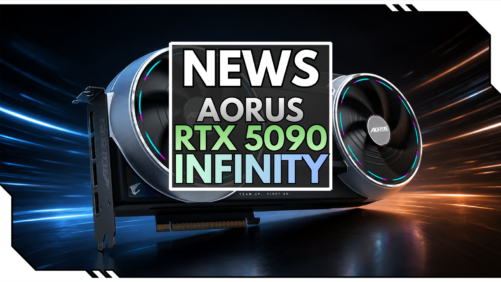 Gigabyte AORUS RTX 5090 INFINITY: RTX-5090-Power mit Turbinen-Design