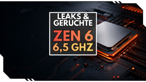 AMD Zen 6: Leak spricht von mehr als 6,5 GHz Boost-Takt&nbsp;