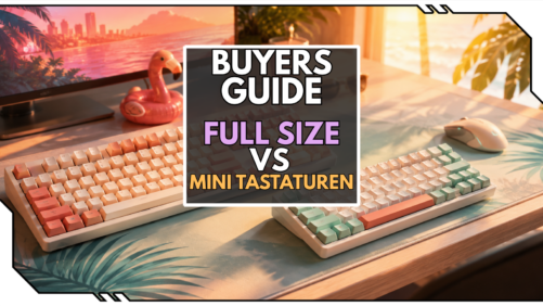 Full-Size vs. Mini-Keyboard: Welche Tastatur ist die richtige f&uuml;r mich?