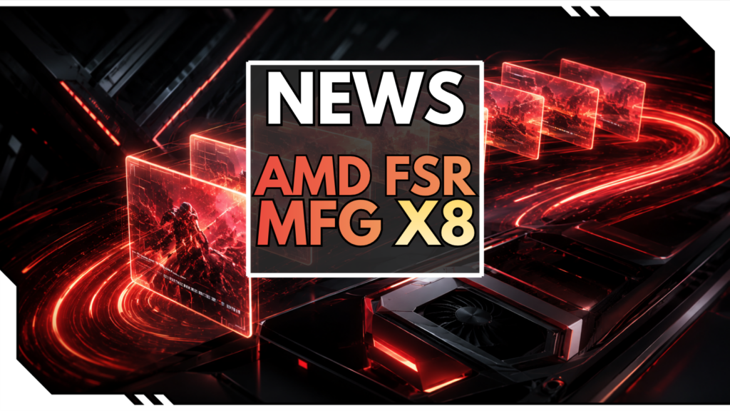 AMD FSR MFG mit 8x: Radeon-Treiber verrät neue Frame-Generation-Stufen