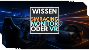 Blog Beitragsbild - Simracing Monitor oder VR