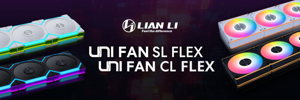Banner UNI Fan FLex CL/SL mit Lüftern der Serie 
