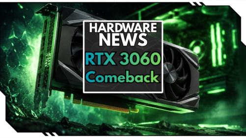 NVIDIA RTX 3060 Grafikkarte wieder im deutschen Handel verf&uuml;gbar