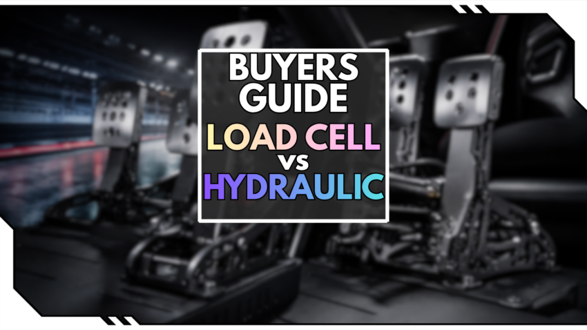 Blog Beitragsbild - Load Cell vs Hydraulic Pedals