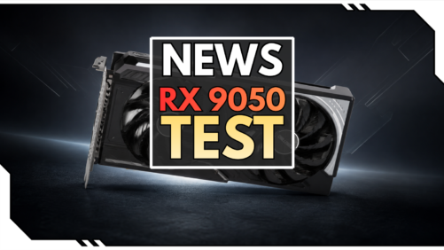 Radeon RX 9050 im ersten Test: Schl&auml;gt sie die GeForce RTX 5050?