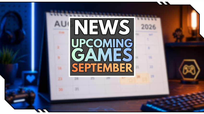 Blog Beitragsbild - Upcoming Games September 2026
