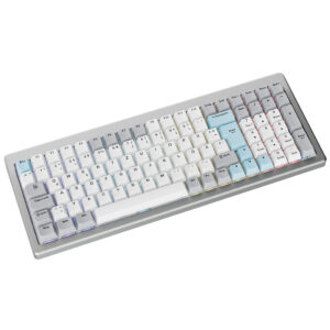 Ducky Cushion 98 Tastatur in Silber