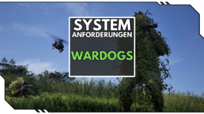 Wardogs Beitragsbild mit Text und Spielzszene