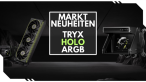 TRYX HOLO AiO Kühler mit Lüftern und Display