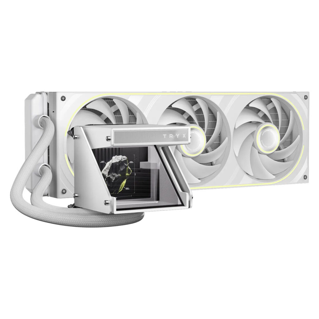 TRYX HOLO Display und Lüfter von der Aio