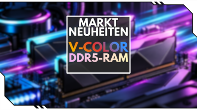 v-color vorgestellt: DDR5-RAM mit Power, RGB und AMD EXPO ULL